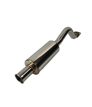 SRS Spoon Style Axleback System Stainless Steel (Civic 91-01 3dr) - 