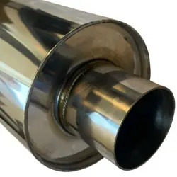 SRS Universal Turndown Dolphin Muffler 2.5' - 