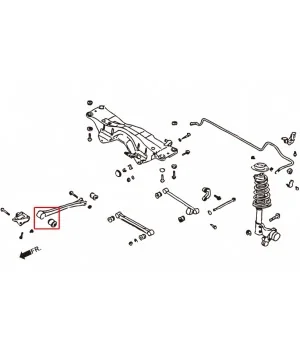 Boccola del braccio oscillante Hardrace 6149 Subaru Forester, Impreza, Legacy/outback - 