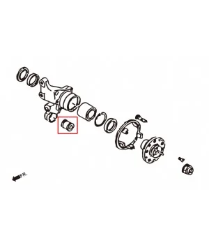 Boccola fuso a snodo posteriore Hardrace 6157 Subaru Forester, Impreza, Legacy/outback - 
