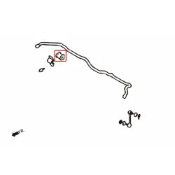 Boccola stabilizzatrice rinforzata Hardrace 6187 Mitsubishi Eclipse, Galant - 