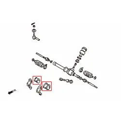 Hardrace 6201 Tpv Steering Bush Mitsubishi Lancer evolution, Lancer mirage - 