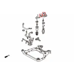 Boccola braccio superiore anteriore Hardrace 6207 Mazda 6 - 