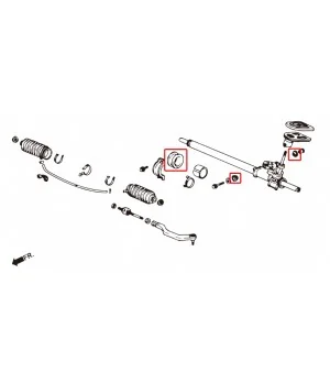 Hardrace 6223-US Reionforced Steering Bushing - 