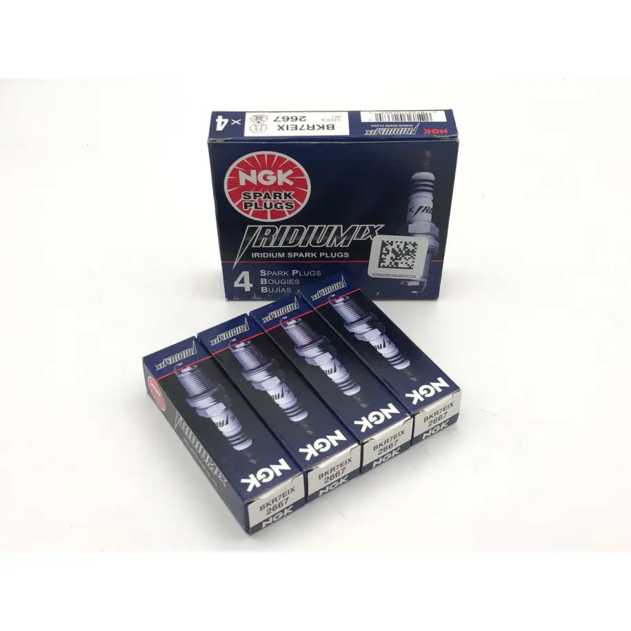 Set 4 Candele NGK Iridium IX BKR7EIX - 2667 - Set 4 Candele NGK Iridium IX BKR7EIX - 2667 -