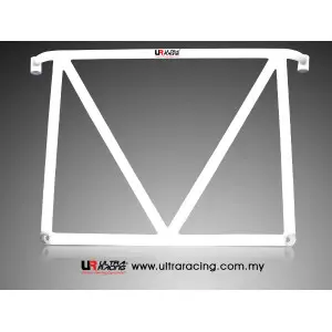 Ultra Racing 4-Point Front Lower Brace Saab 95 97-10 2.0T - 