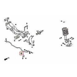 Hardrace 6246 Front/rear Reinforced Stabilizer Bushing Subaru Forester, Impreza, Legacy/outback - 