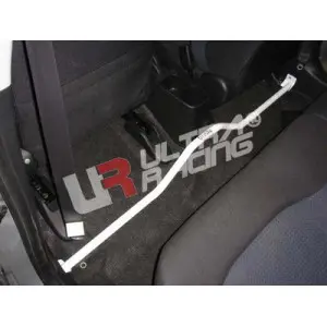 Ultra Racing 2-Point Floor Bar Honda Jazz/Fit/Insight 08+