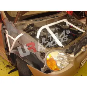 Ultra Racing 4 Points Front Upper Strutbar Hyundai Atos 97-03 1.0