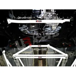 Ultra Racing 2-Point Front Lower Tiebar Mazda 2 (Sedan) 07+ - 