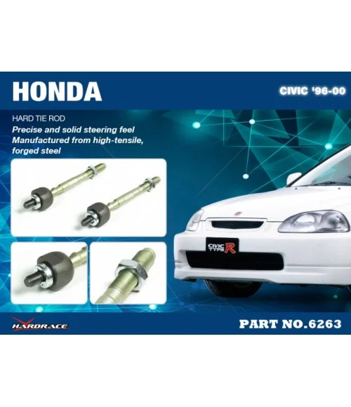 Hardrace 6263 Hard Tie Rod Honda Civic - 
