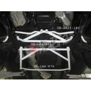 Ultra Racing 4 Points Front H-Brace Impreza WRX 01-07 GD incl. Wagon - 
