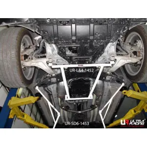 Ultra Racing 4-Point Front Lower H-Brace 1452 Infiniti FX 09+ 4WD