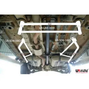 Ultra Racing 4-Point Front H-Brace Ssangyong Actyon 06-11 2.0D