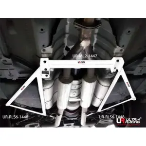 Ultra Racing 2-Point Mid Lower Bar 1447 Nissan 370Z /Infiniti G37 - 