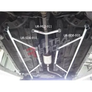 Ultra Racing 2-Point Mid Lower Brace Fiat Idea 06+ 1.4