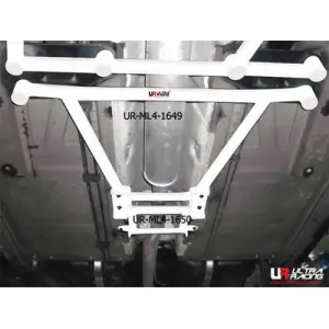 Ultra Racing 4-Point Mid Lower Bar Mini Cooper S R56 /Clubman