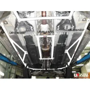 Ultra Racing 4-Point Mid Lower Brace Nissan Teana 09+ J32