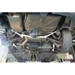 Ultra Racing 4-Point Rear Lower Brace Peugeot 407 04-10 2.0 - 