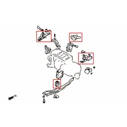 Hardrace 6295 Harden Engine Mount Ford Tierra, Mazda 323, 5 - 