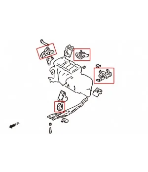 Hardrace 6296 Harden Engine Mount Ford Tierra, Mazda 323, 5 - 