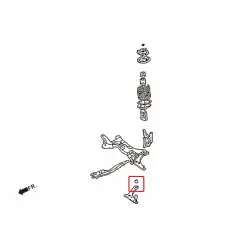 Boccola braccio inferiore anteriore Hardrace 6299-A Mitsubishi Colt, Colt plus, Lancer mirage - 