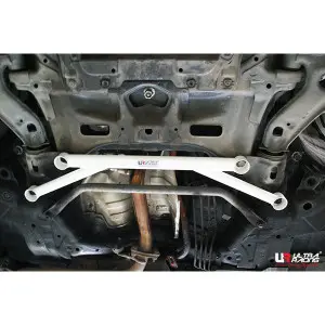 Ultra Racing 4-Point Front H-Brace Honda Jazz Hybrid 1.3 10+