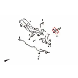 Boccola braccio oscillante anteriore Hardrace 6313 Subaru Impreza, Legacy/outback - 