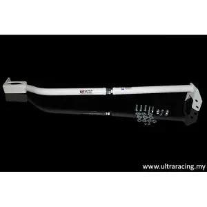 Ultra Racing 2 Points Front Upper Strut Bar Adj. Honda Jazz 13+