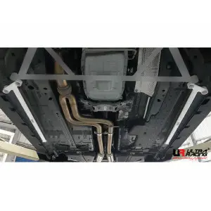 Ultra Racing 2x 3-Point Floor Bars Ford Mustang S550 15-19