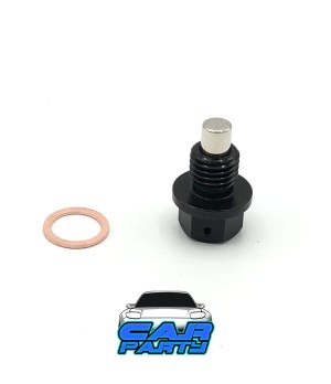 TAPPO SCARICO OLIO MAGNETICO COPPA MOTORE M12 x 1.25 NERO TAPPO SCARICO OLIO MAGNETICO COPPA MOTORE M12 x 1.25 NERO