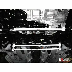 Ultra Racing 2-Point Front Lower Tiebar (2533) Toyota Vios (XP150) 1.5 2WD 5-Speed MT 13-16 - 