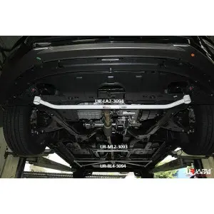 Ultra Racing 2-Point Front Lower Tiebar (3091) Proton Iriz 1.6 2WD 14+/Persona 1.6 16+