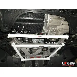 Ultra Racing 2-Point Front Lower Tiebar (3834) Volkswagen Passat B8 (TYP 3G) 1.8 TSI 2WD 15-22 - 