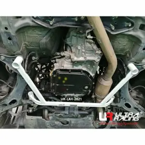 Ultra Racing 4-Point Front Lower Brace (2621) Subaru Exiga 2.0T 08-18/XV 2.0 13-17 4WD