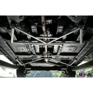 Ultra Racing 4-Point Front Lower Brace (3092) Proton Iriz/Persona 1.6 2WD 14+