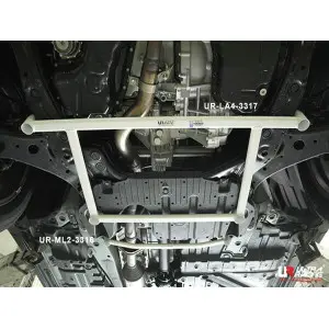 Ultra Racing 4-Point Front Lower Brace (3317) Lexus RX 350/450H (AL10) 3.5 V6 4WD FL LHD/RHD 96-04