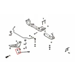 Boccola barra di tensione/rotella Hardrace 6330 Infiniti Q45, Nissan 240SX, Skyline, serie Z - 