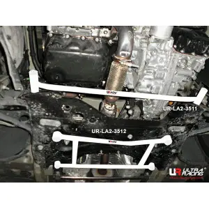 Ultra Racing 4-Point Front Lower Brace (3512) Citroen C4 Spacetourer 1.6 18+/Peugeot 308 1.6 14-21 2WD