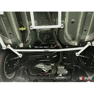 Ultra Racing 4-Point Front Lower Brace (3847) Perodua Myvi (M800) 1.3/1.5 2WD 17+ - 