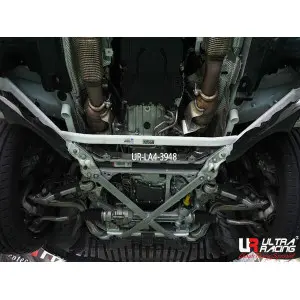 Ultra Racing 4-Point Front Lower Brace (3948) Mercedes C253 GLC 43 3.0TT Coupe 15+ /S213 3.0T 16+/C250 2.0T 18-21 2WD/4WD