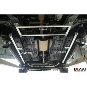 Ultra Racing 4-Point Front Lower Brace (538) Proton Saga Blm (BT/MK1/MK2) 1.3/1.6 2WD 08-16