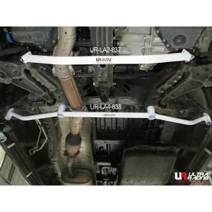 Ultra Racing 4-Point Front Lower Brace (838) Nissan Serena (C24) 2.0 2WD 99-12