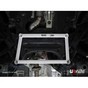Ultra Racing 4-Point Front Lower Brace (4134) Ssangyong Korando (C300) 1.5T 2WD/4WD 19+ - 