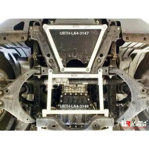 Ultra Racing 4-Point Front Lower Brace (3147) Isuzu MU-X (RF10) 2.5 2WD 13-21