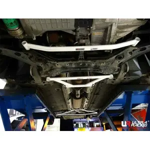 Ultra Racing 2-Point Front Lower Tiebar (2900) Luxgen S5 1.8T 2WD MT 04-08 - 