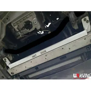 Ultra Racing 2-Point Front Lower Tiebar (3999) Infiniti Q50 S (V37) 2.0T 2WD FL 16+ - 
