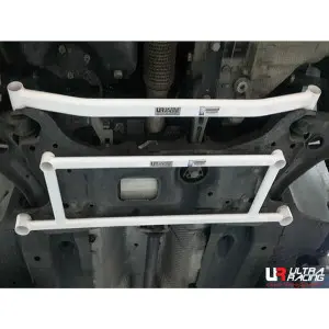 Ultra Racing 4-Point Front Lower Brace (2912) Skoda Yeti (TYP 5L) 1.2 TSI 2WD 10-15/Yeti 2.0 TDI 4WD 10-15