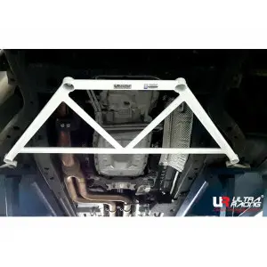 Ultra Racing 4-Point Front Lower Brace (3436) Ford Mustang 2.3 Ecoboost 2WD Cabriolet/Convertible/Coupe 15+