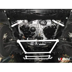 Ultra Racing 4-Point Front Upper Strutbar (3670P) Nissan Qashqai (J11) 1.6 13+/Renault Kadjar 1.3 15+ 2WD